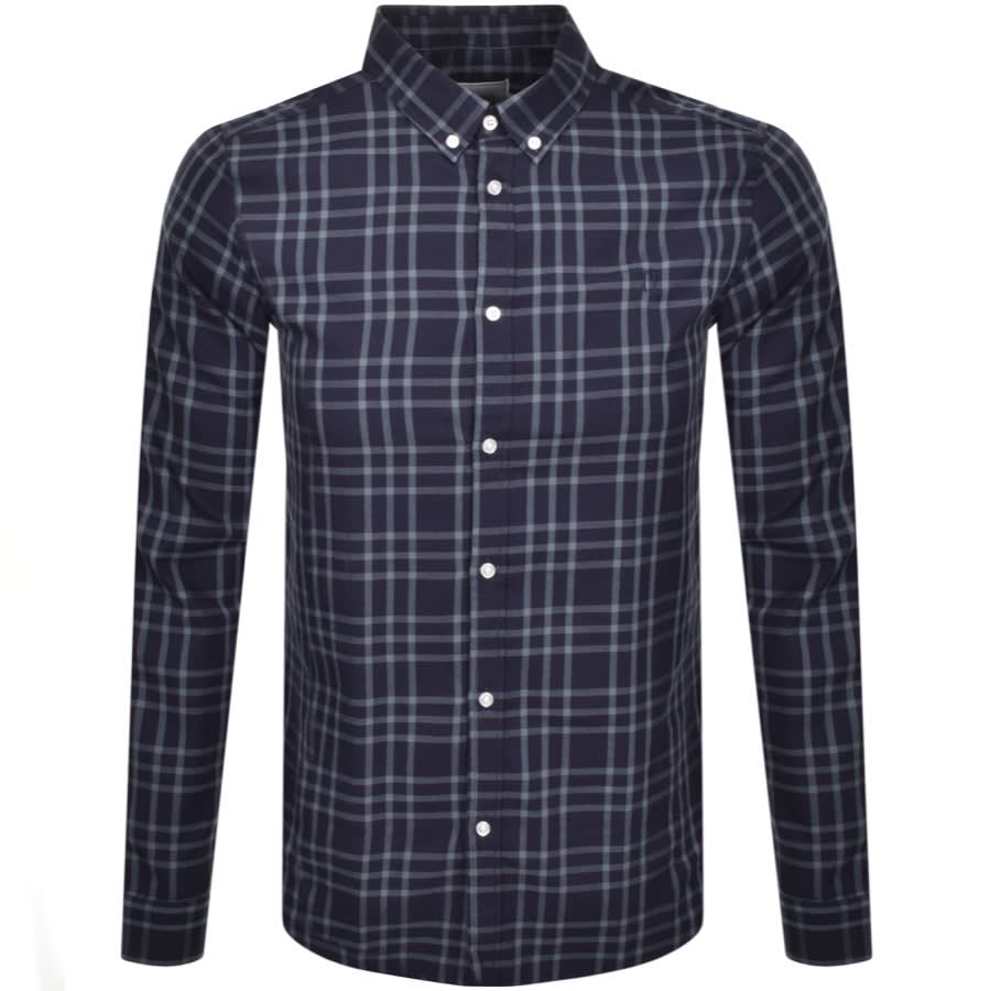 Alternative Image for ProductLes Deux Long Sleeve Hubert Shirt Navy1